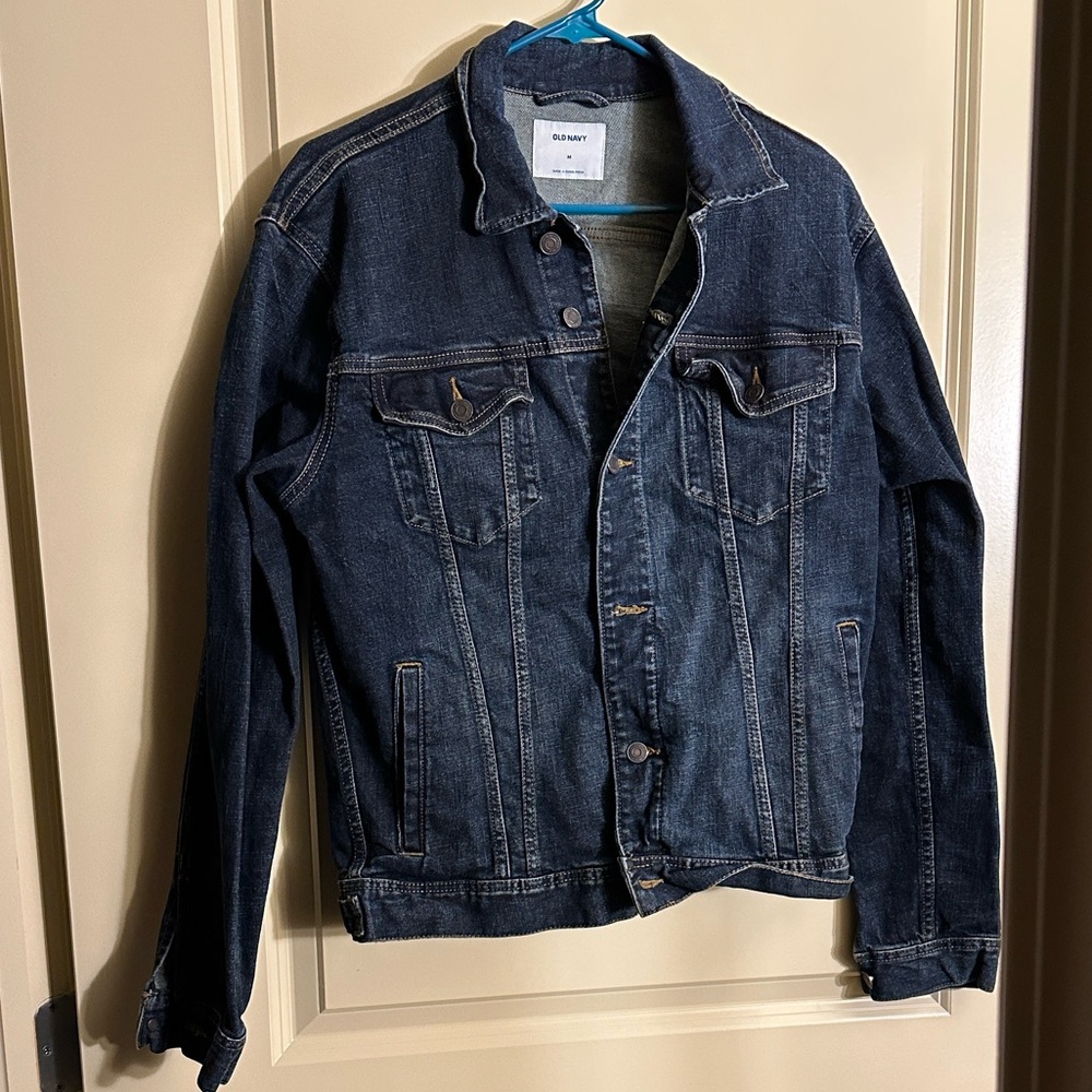Old Navy Dark Blue Denim Jacket